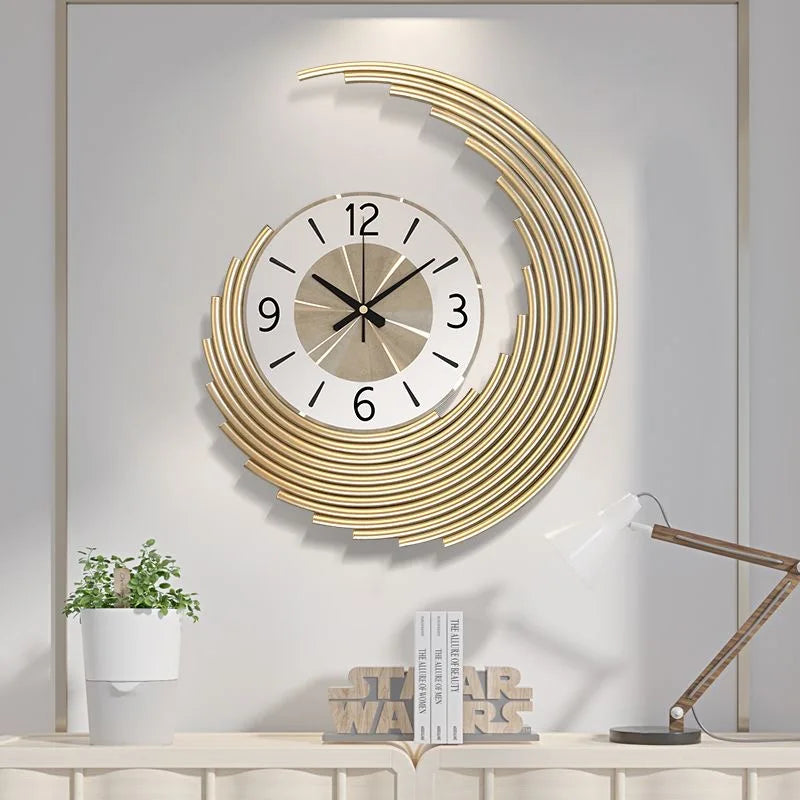 Clocks Wall Clocks Living Rooms Home Nordic Clocks Creative Modern Simple Wall Mounted Watches Light Luxury Decorative Clocks