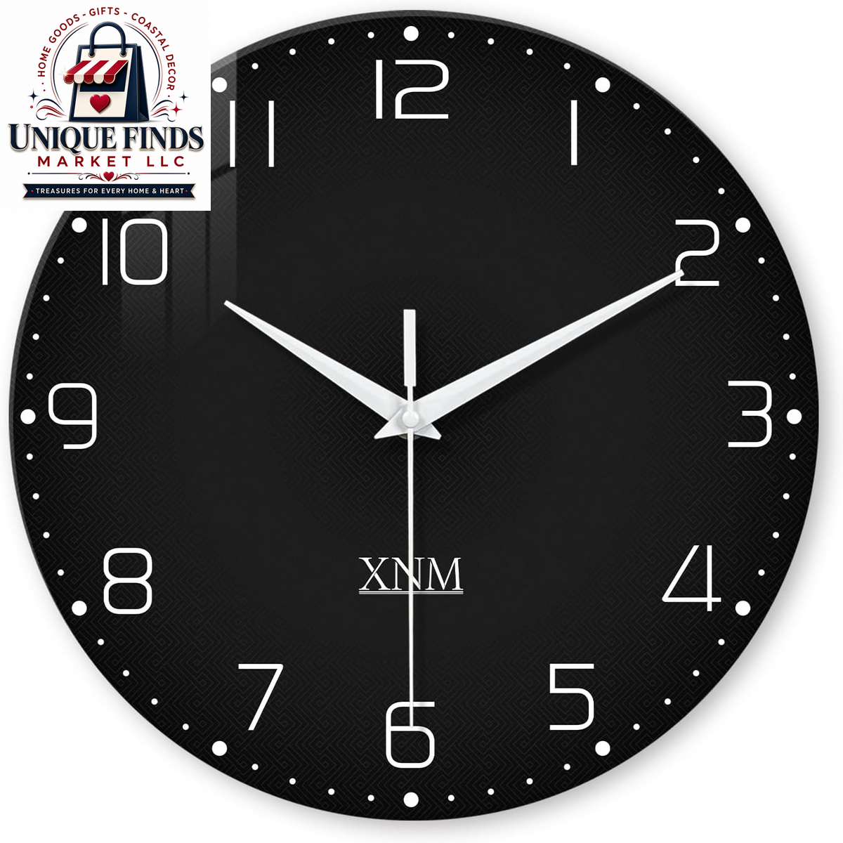 XNM 14-Inch Battery Operated Decorative Wall Clock