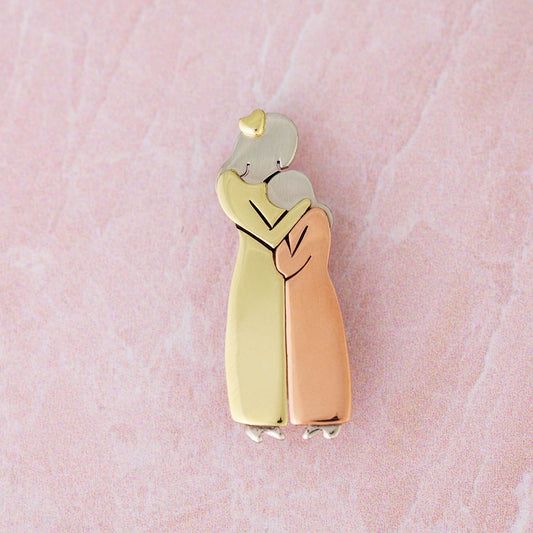 Mother & Daughter Pin