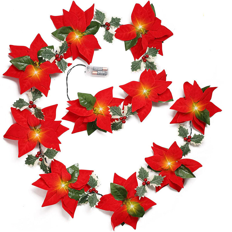 Christmas Decorations Lighting Chain Led Colored Lamp Garland