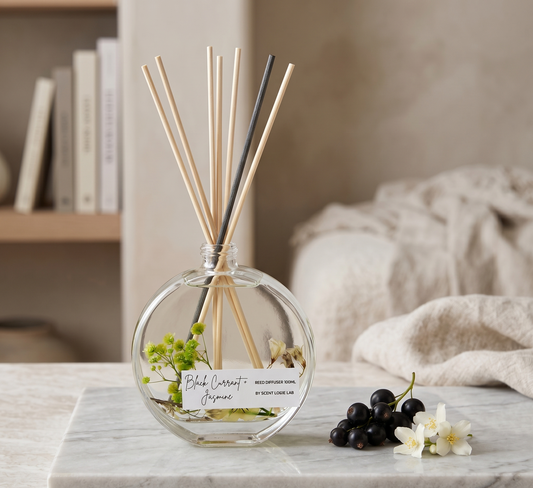 Botanical Reed Diffuser – 100ml Handmade Home Fragrance | 23 Scents