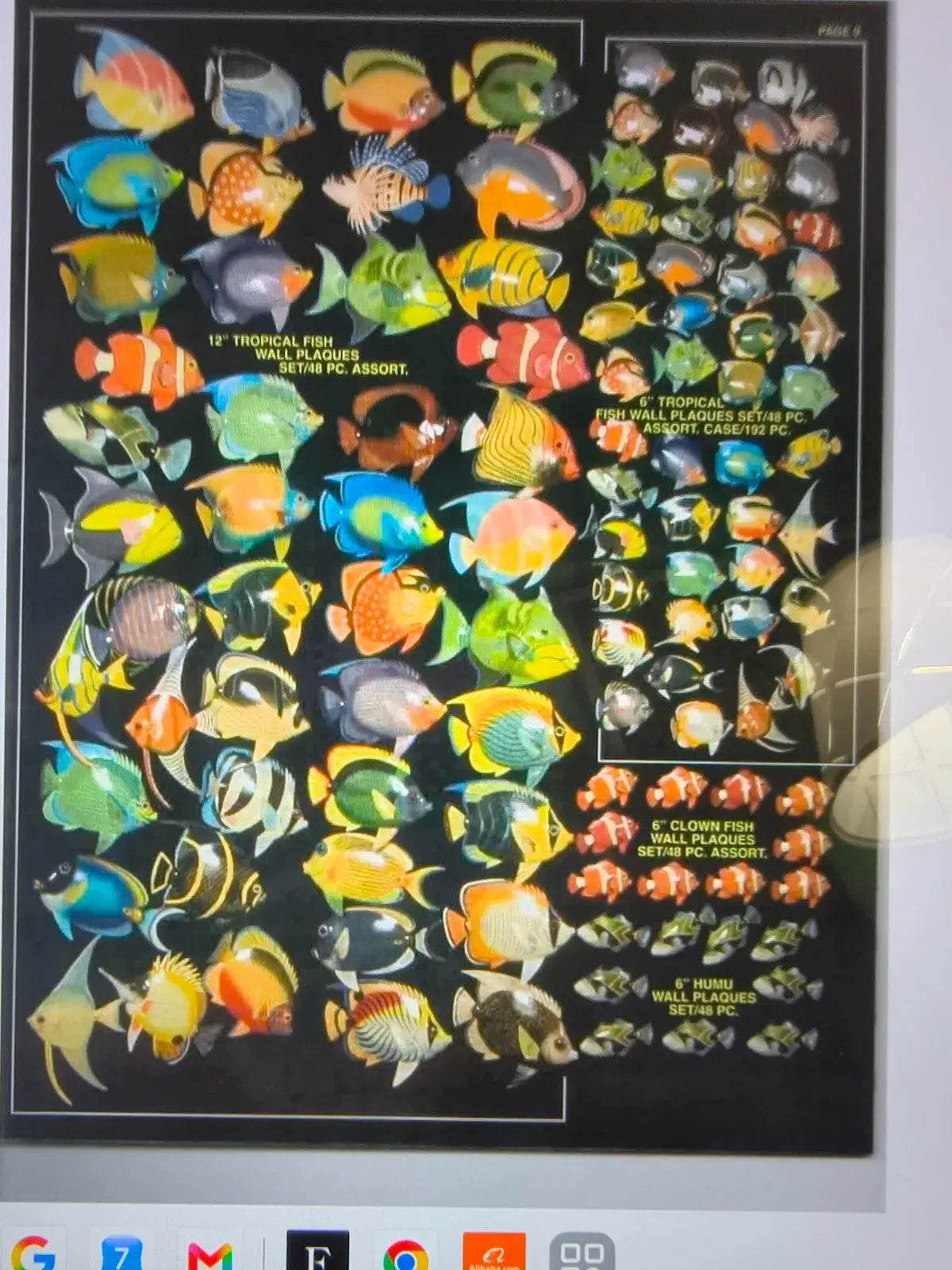 12 inch Resin Multiple Colors Tropical Fish  Visit Our Store ufmllc.online