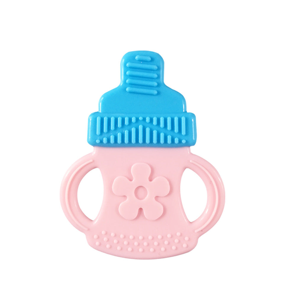 Baby Teethers Cartoon Animal Baby Teething Toy Penguin Silicone Teether Unicorn Pendant Raccoon Accessories
