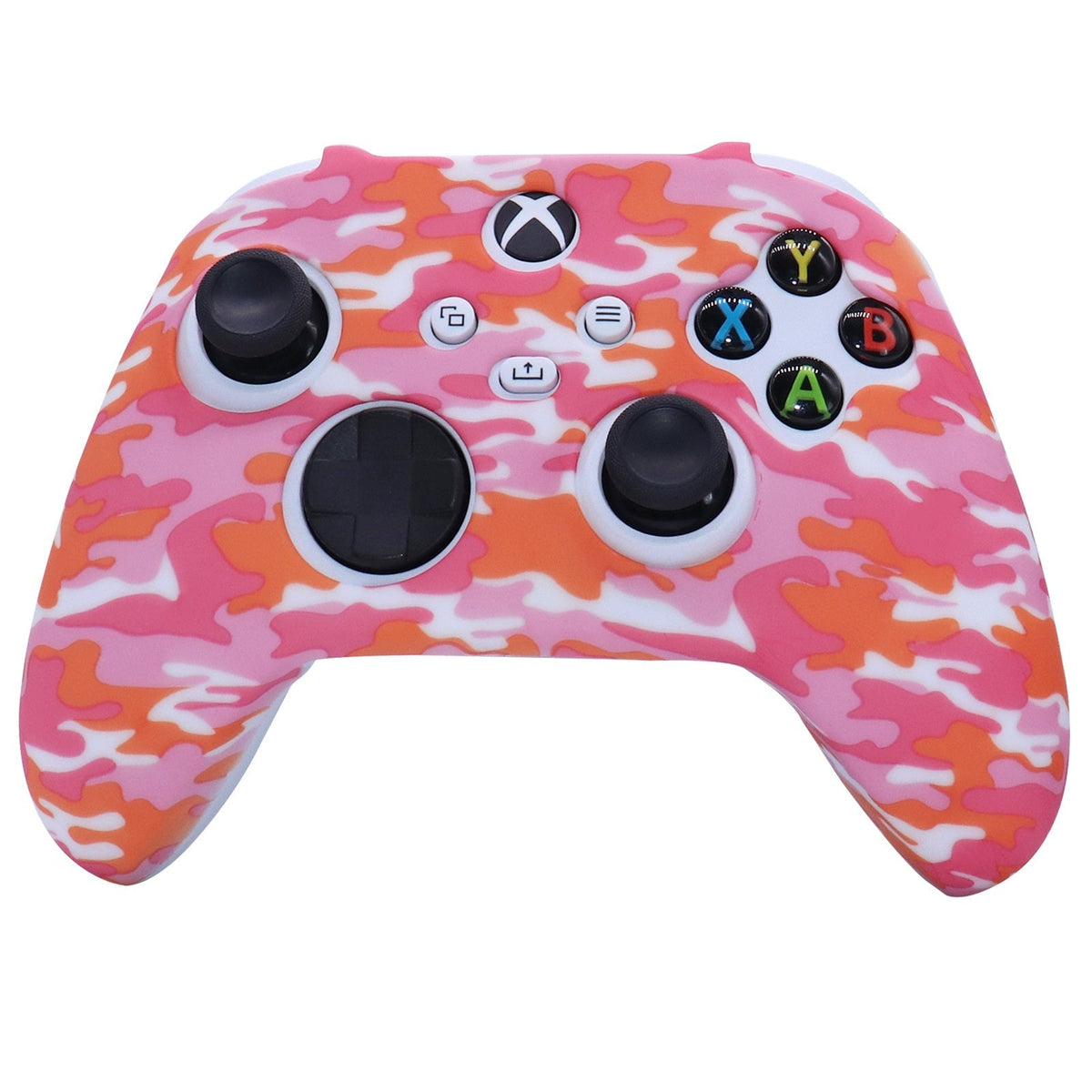 New Camouflage Silicone Gamepad Cover+2 Joystick Caps For Controller Silicone Cover Skins Protector Case Accessories For Wireless/Wired Gamepad Joystick