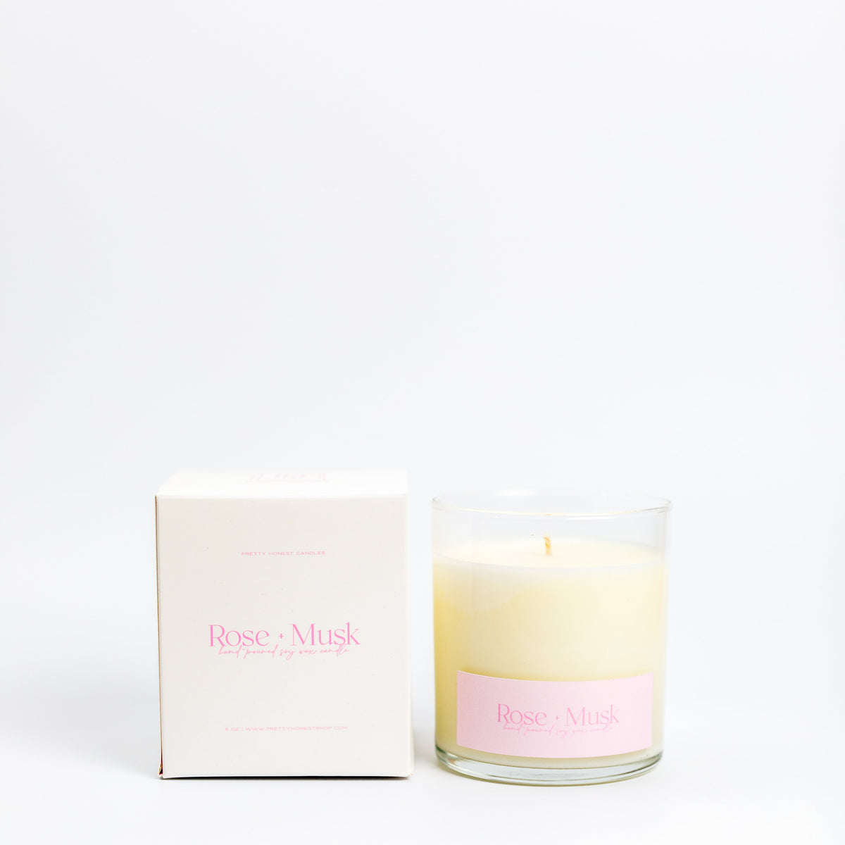 Rose Candle