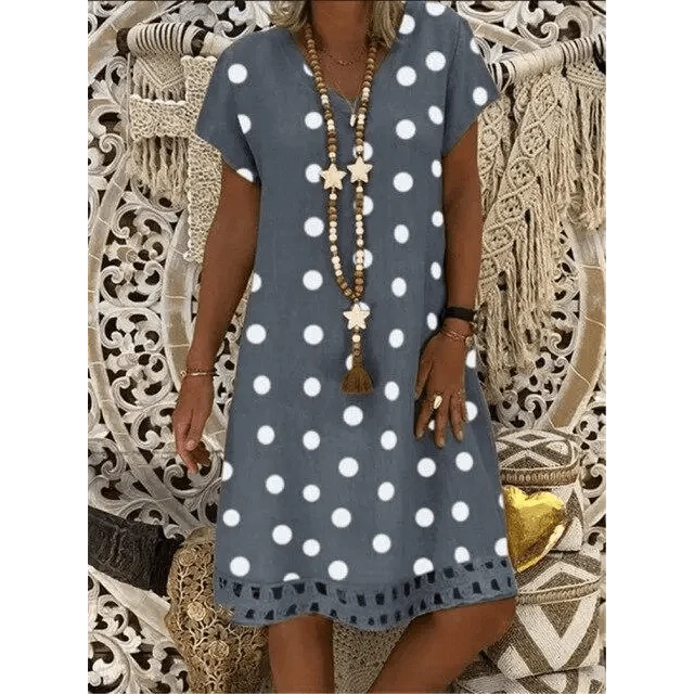 Stylish Summer Dress Loose Ladies Orange Yellow Summer Dresses For Women - Women Cute Outfits