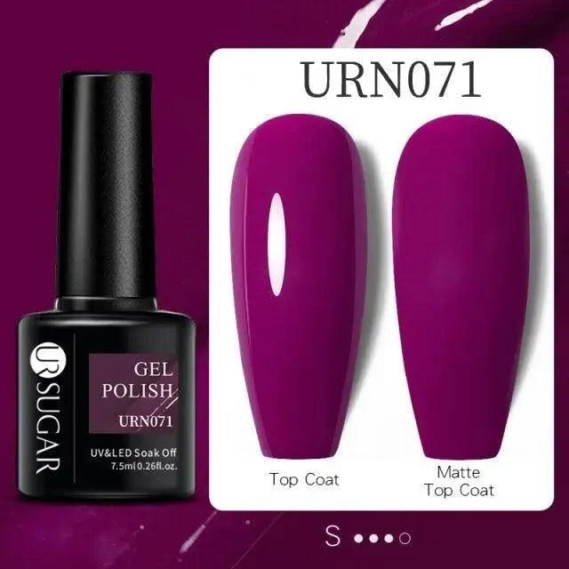 TREND Matte 7.5ML Nail Gel Polish Base Matte Coat UV LED Home Manicure Luxury Matte Design Luxury Nail Gel For Womens and Girls