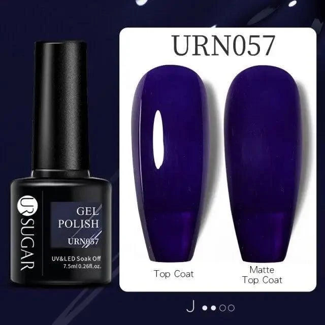 TREND Matte 7.5ML Nail Gel Polish Base Matte Coat UV LED Home Manicure Luxury Matte Design Luxury Nail Gel For Womens and Girls