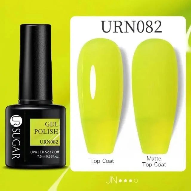 TREND Matte 7.5ML Nail Gel Polish Base Matte Coat UV LED Home Manicure Luxury Matte Design Luxury Nail Gel For Womens and Girls