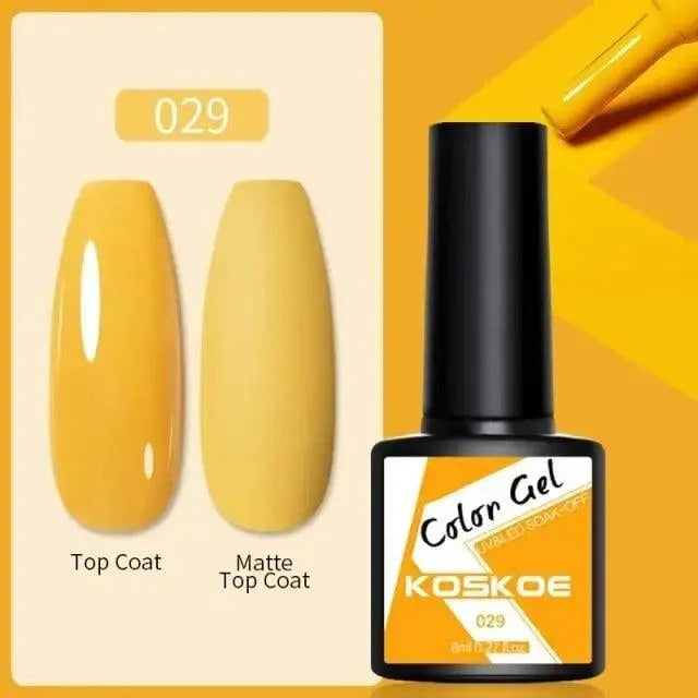 Spring Summer Nail Gel Polish Colorful UV LED Diamond Stylish Glossy and Matte Fashion Design For Womens
