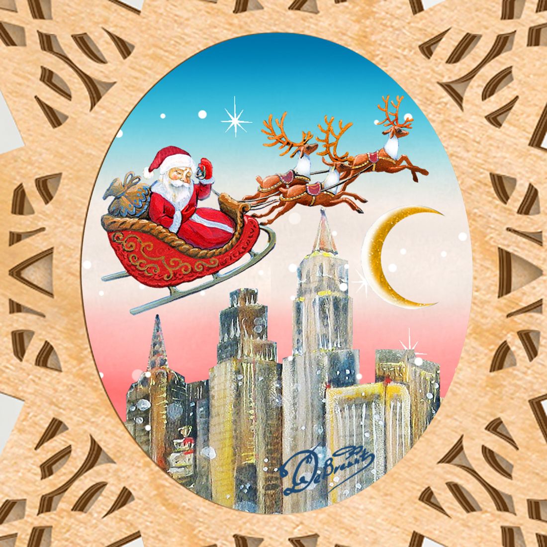 Up And Away Tree Topper by G.DeBrekht - Christmas Decor - 89495