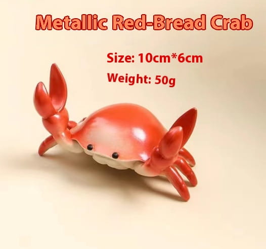 Weightlifting Crab Pen Holder Storage Desk Toy