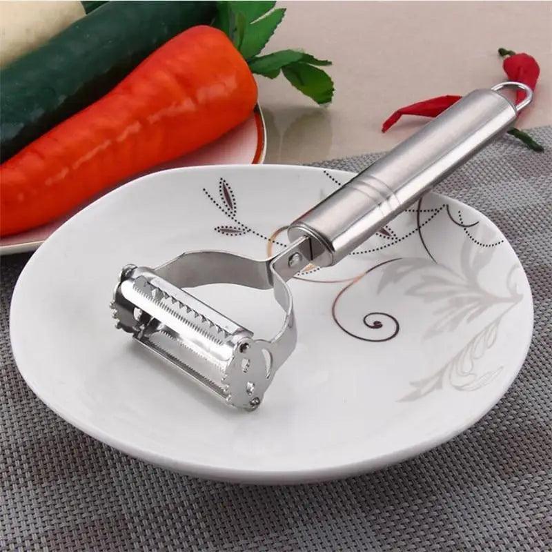 Stainless Steel Multi-function Vegetable Peeler And Cutter Peeler Potato Carrot Kitchen Tool