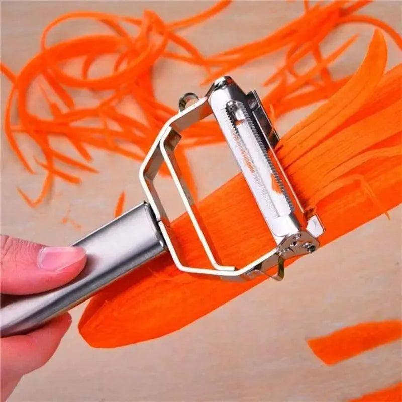 Stainless Steel Multi-function Vegetable Peeler And Cutter Peeler Potato Carrot Kitchen Tool
