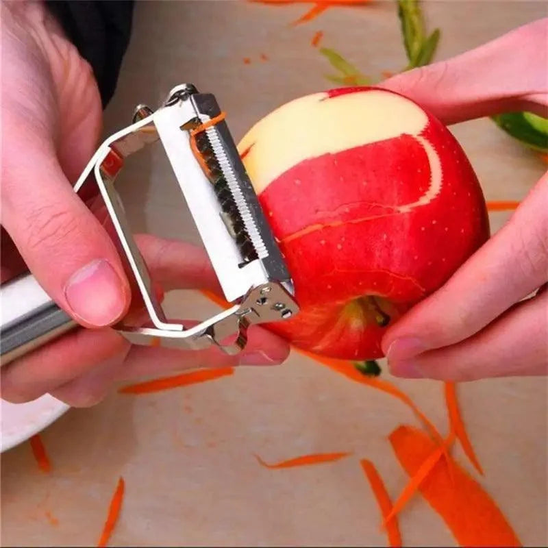 Stainless Steel Multi-function Vegetable Peeler And Cutter Peeler Potato Carrot Kitchen Tool