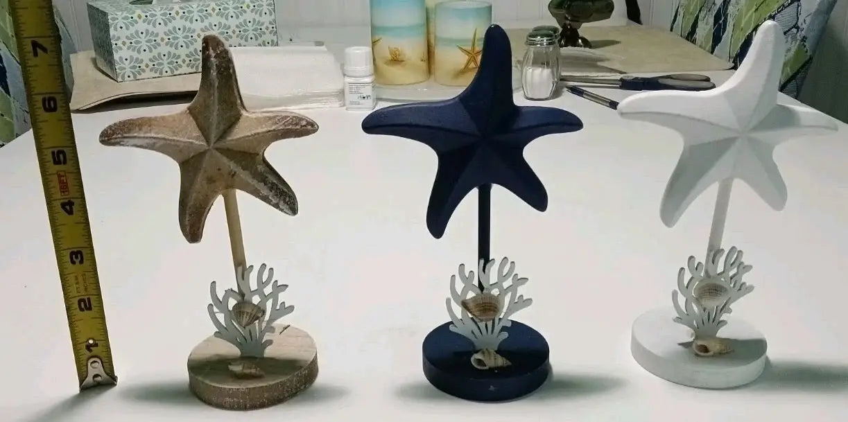 3 Wooden Stars Table Top. Visit Our Store ufmllc.online