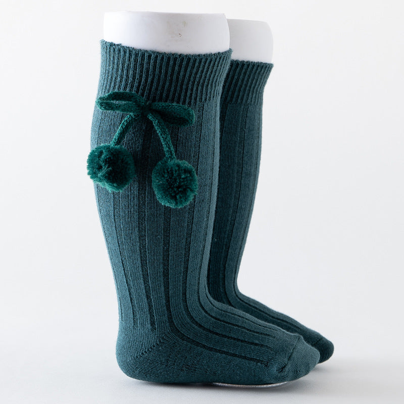 Autumn and Winter Baby Socks For Boys and Girls Baby Cotton Warm Socks In Elegant Christmas Design for Baby Kids