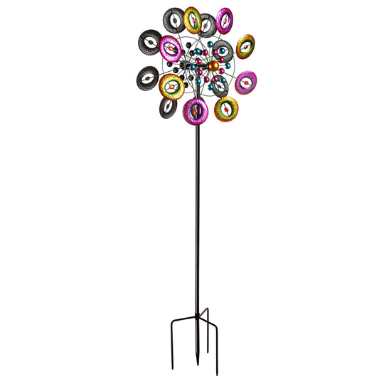75"H Musical Notes Wind Spinner