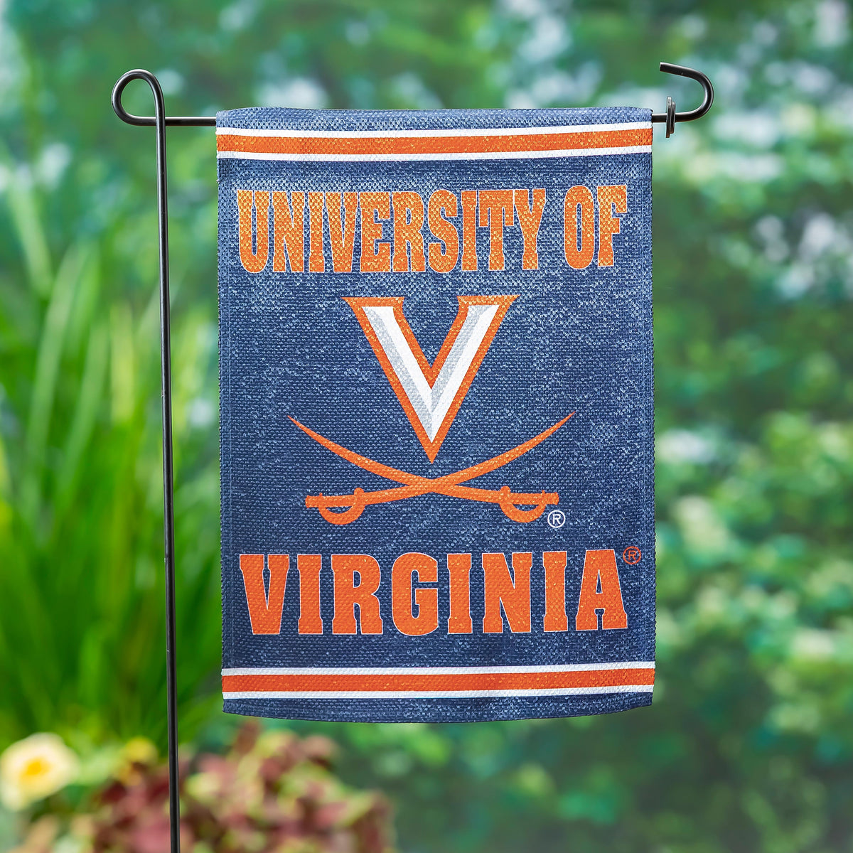 Embossed Suede Flag, GDN Size, University of Virginia