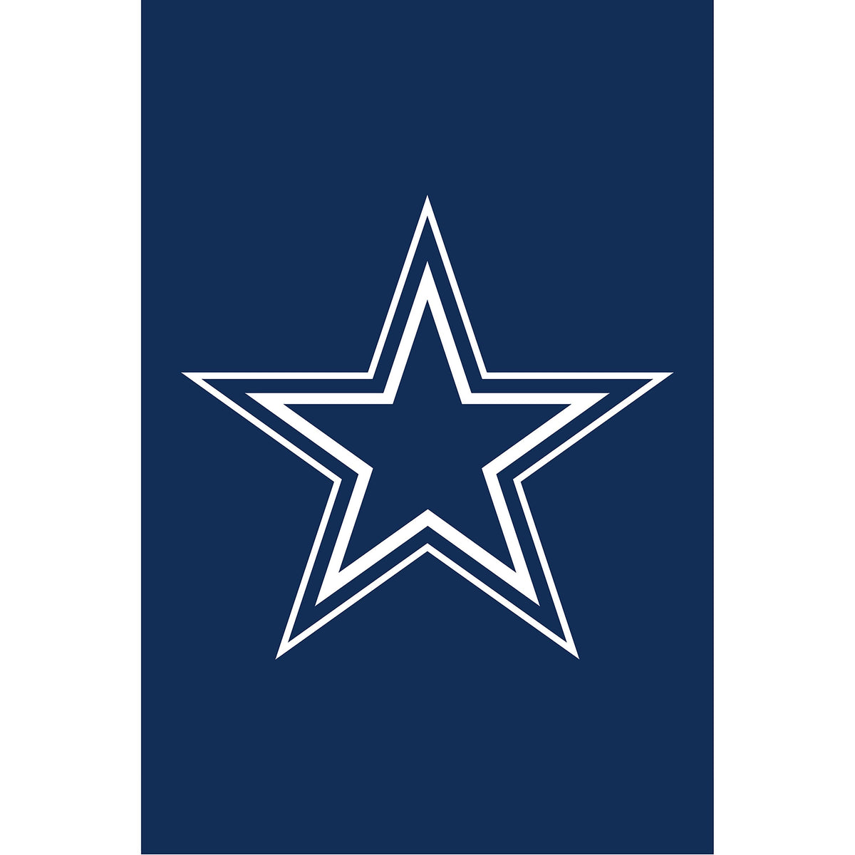 Applique Flag, Reg, Dallas Cowboys