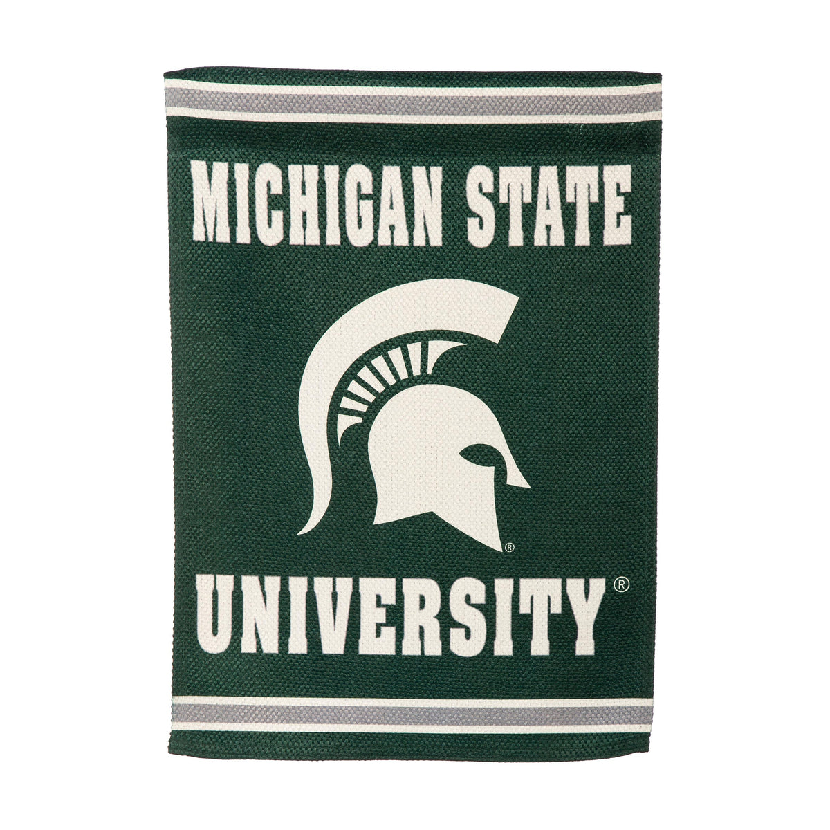 Embossed Suede Flag, GDN Size, Michigan State University