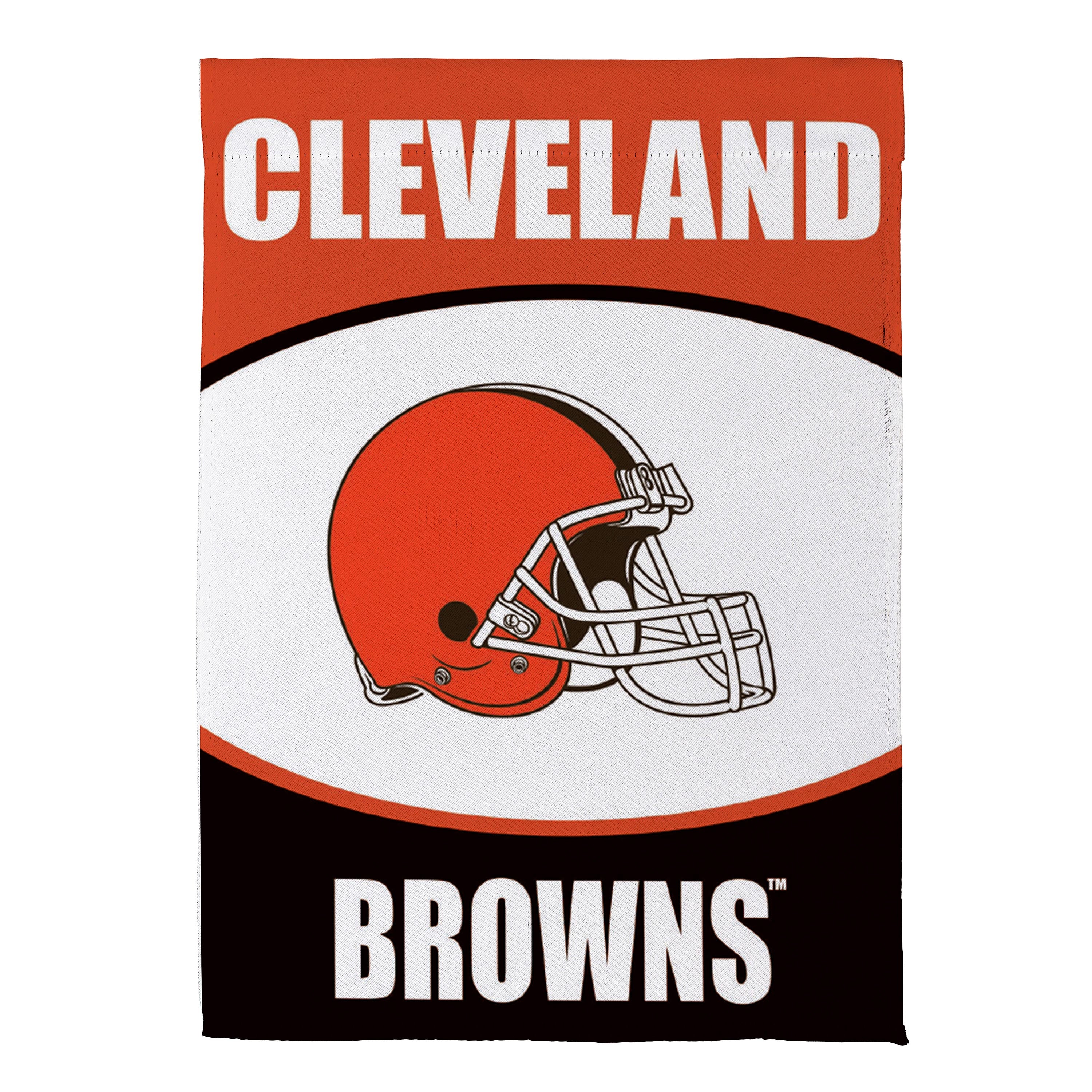 Cleveland Browns Suede Garden Flag