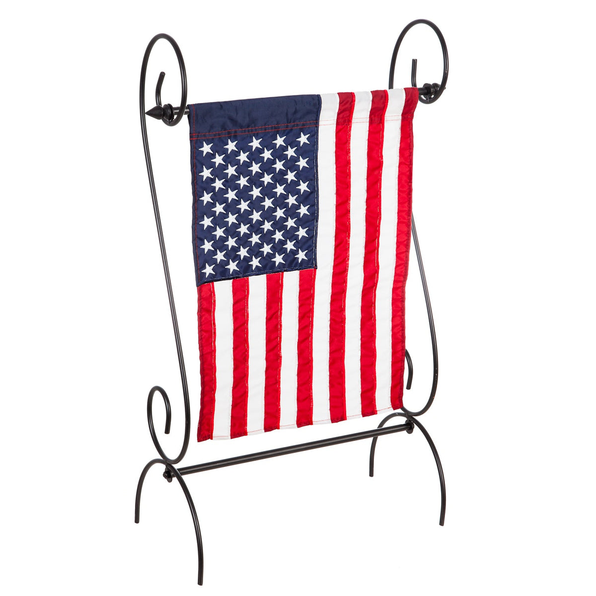 Scroll Garden Flag Stand