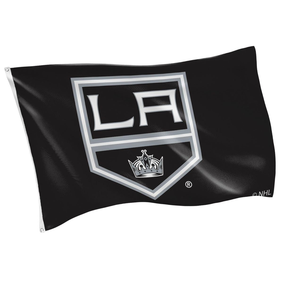 Los Angeles Kings Single Sided Flag w/ 2 Grommets, 3'x5'