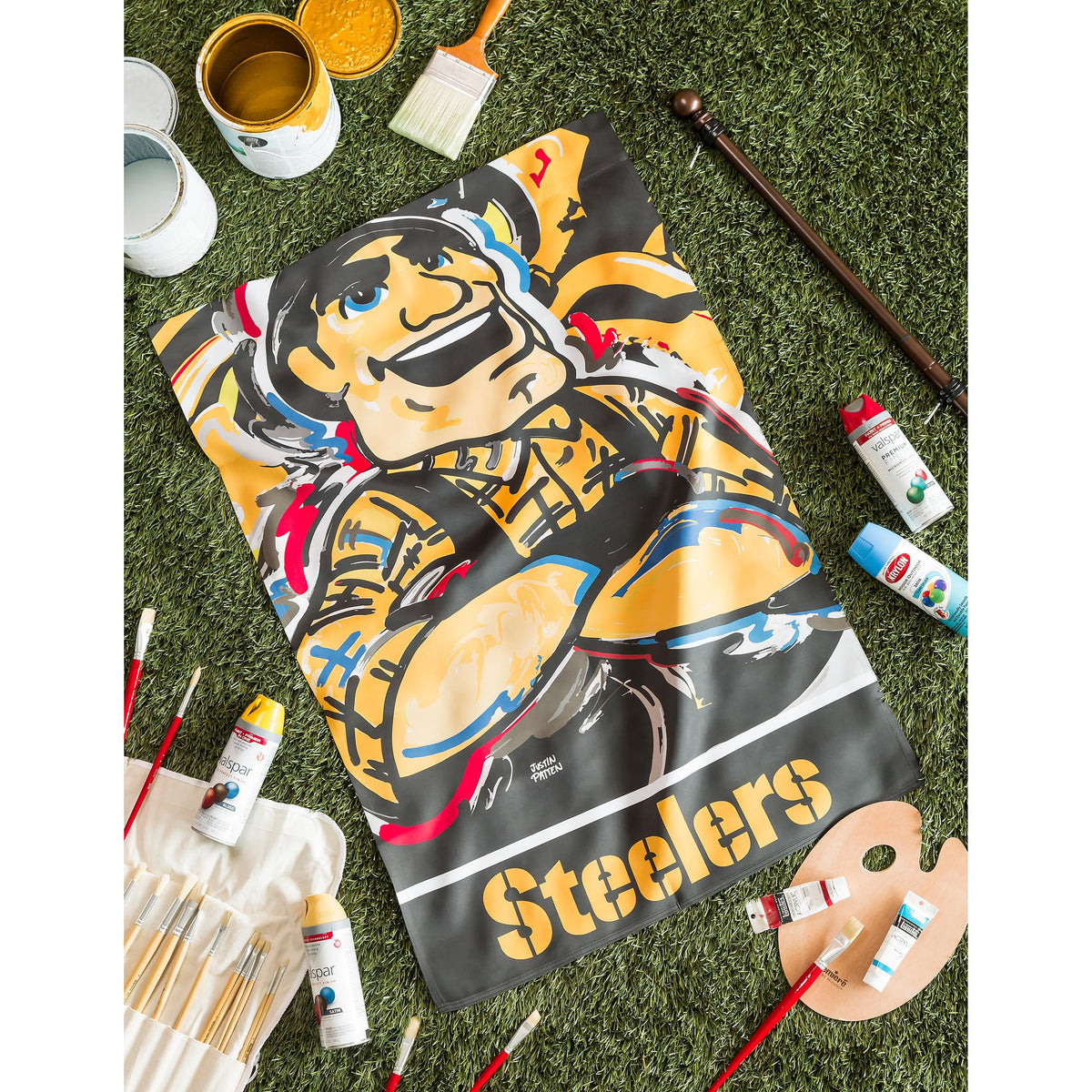 Pittsburgh Steelers, Suede REG Justin Patten