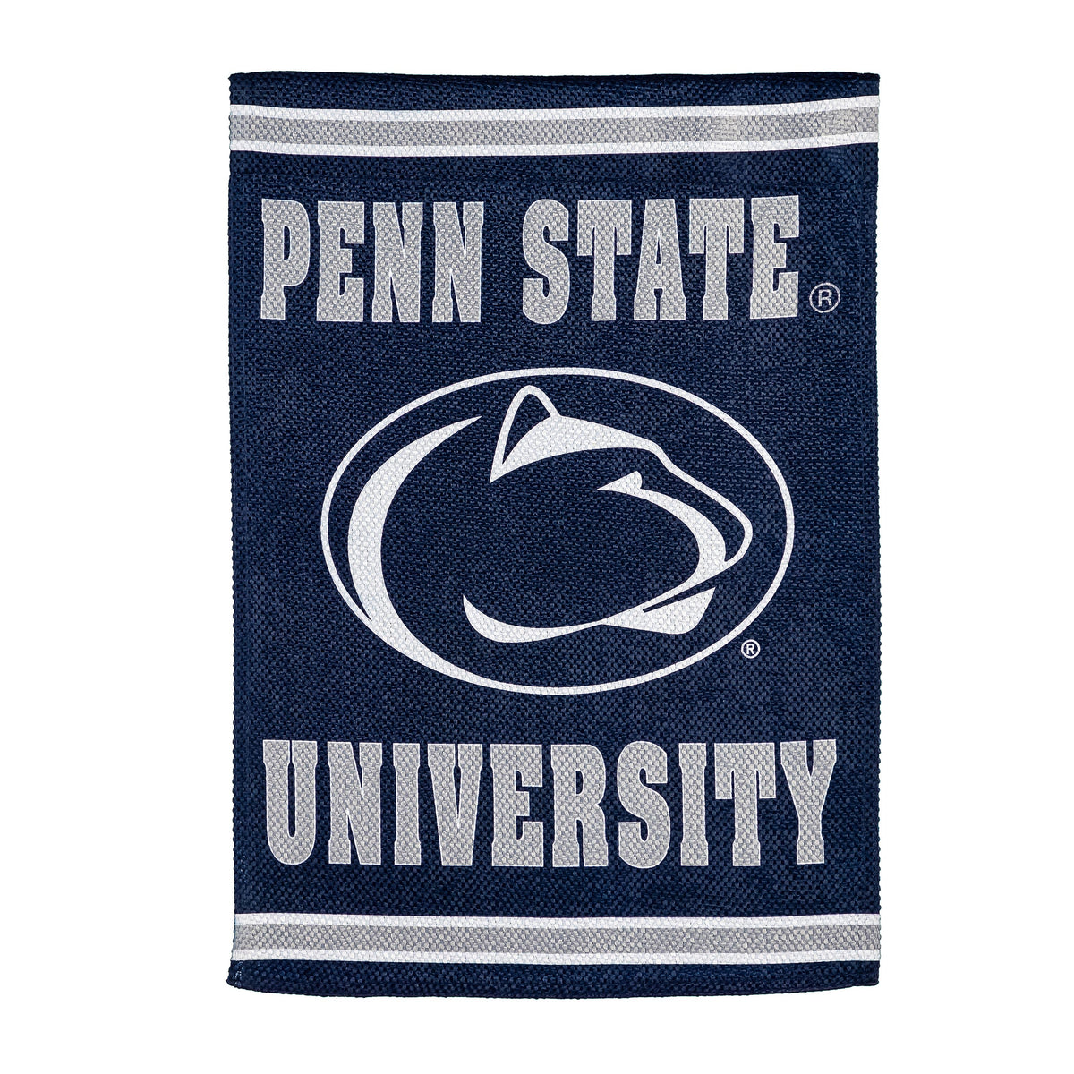 Embossed Suede Flag, House Size, Penn State