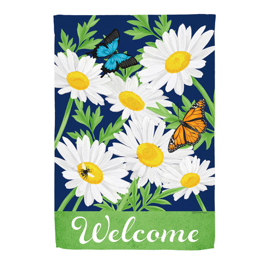 Daisy Garden Garden Suede Flag
