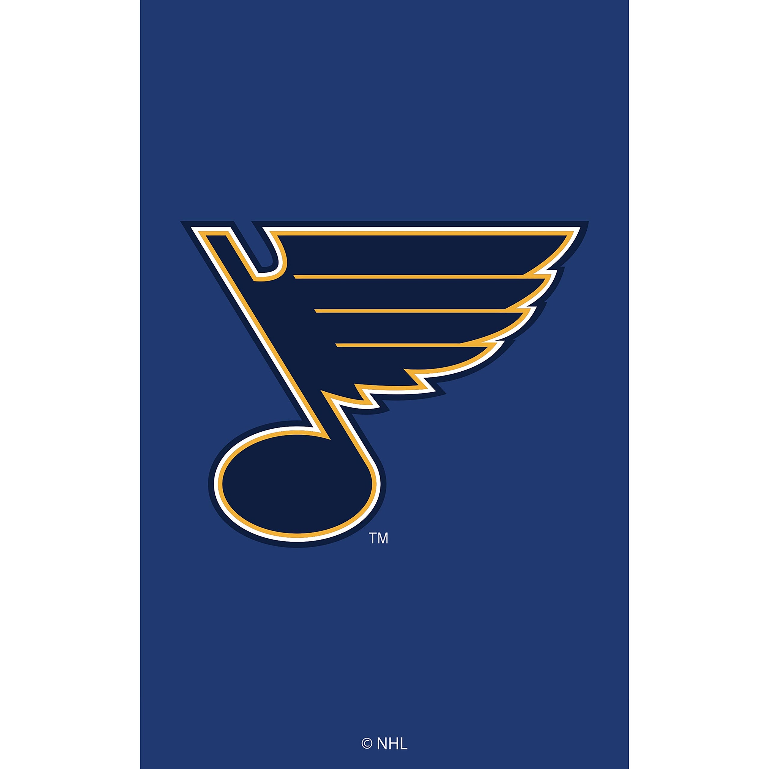 St Louis Blues Applique House Flag