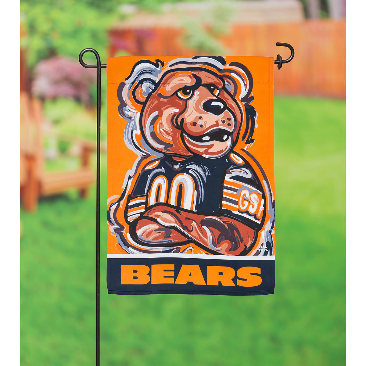 Chicago Bears, Suede GDN Justin Patten