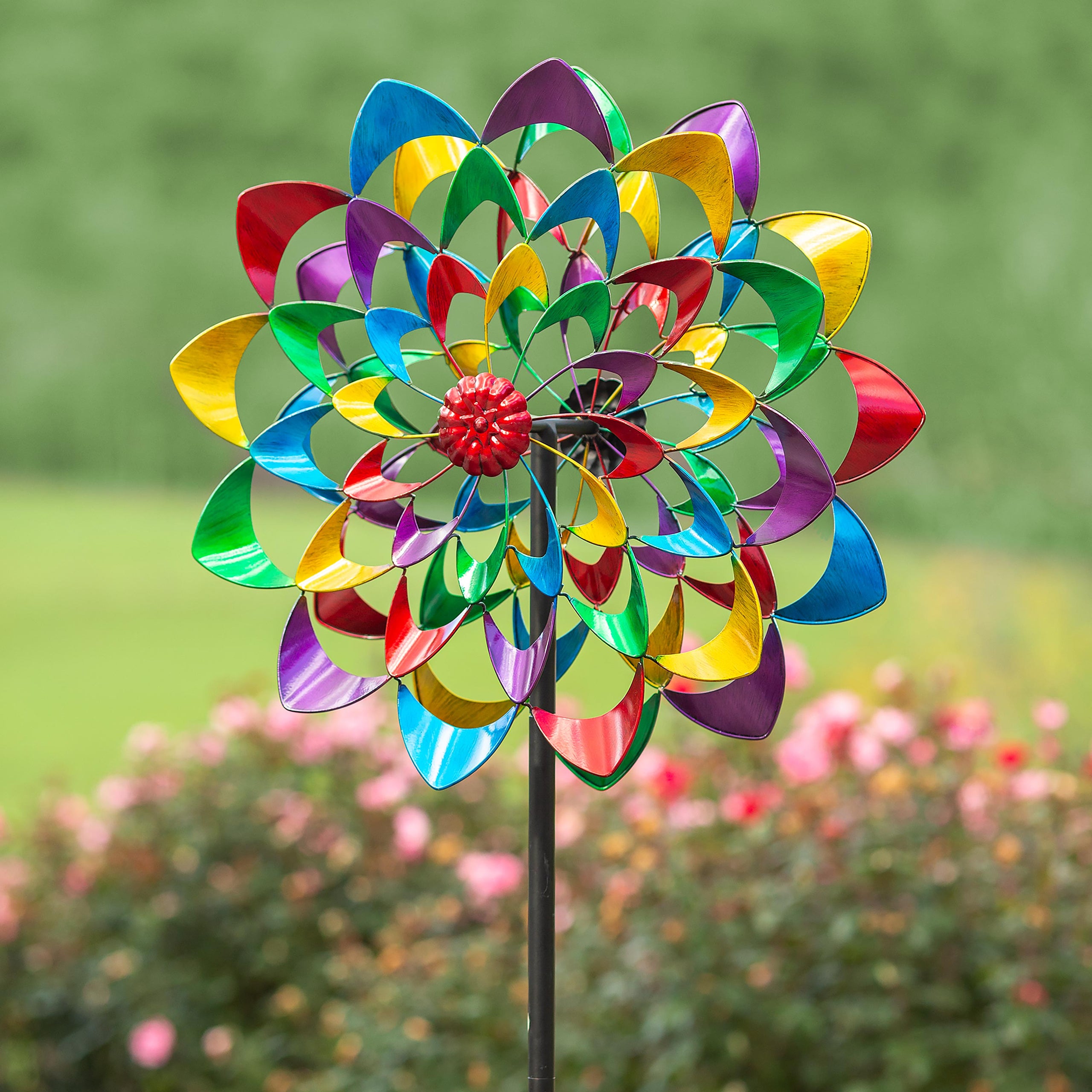 Zinnia Wind Spinner