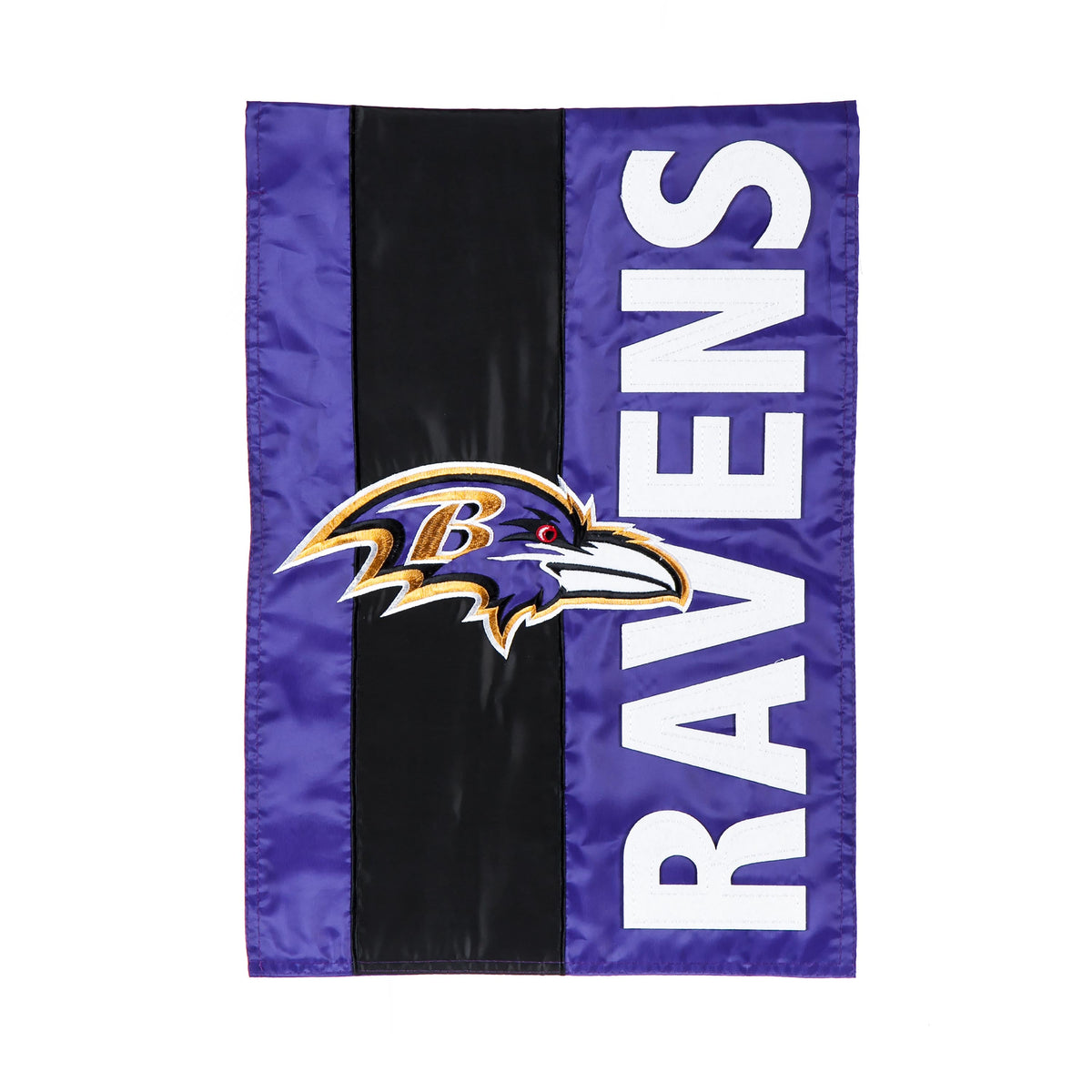 Baltimore Ravens Embellished Garden Flag