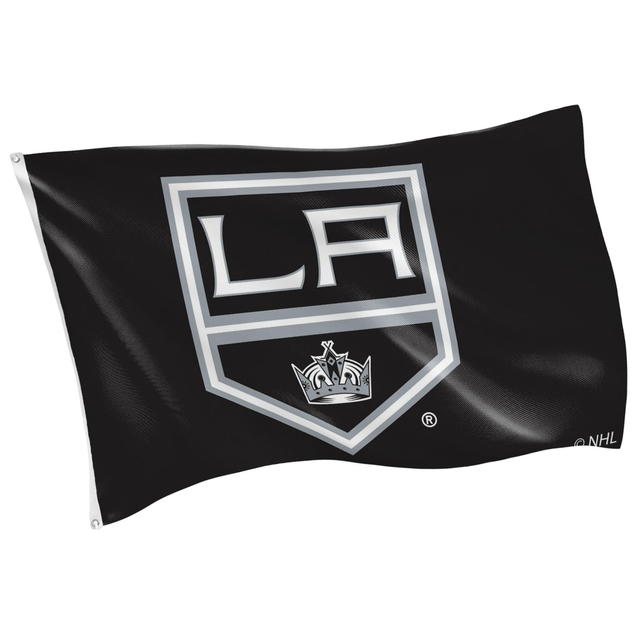 Los Angeles Kings Single Sided Flag w/ 2 Grommets, 3'x5'