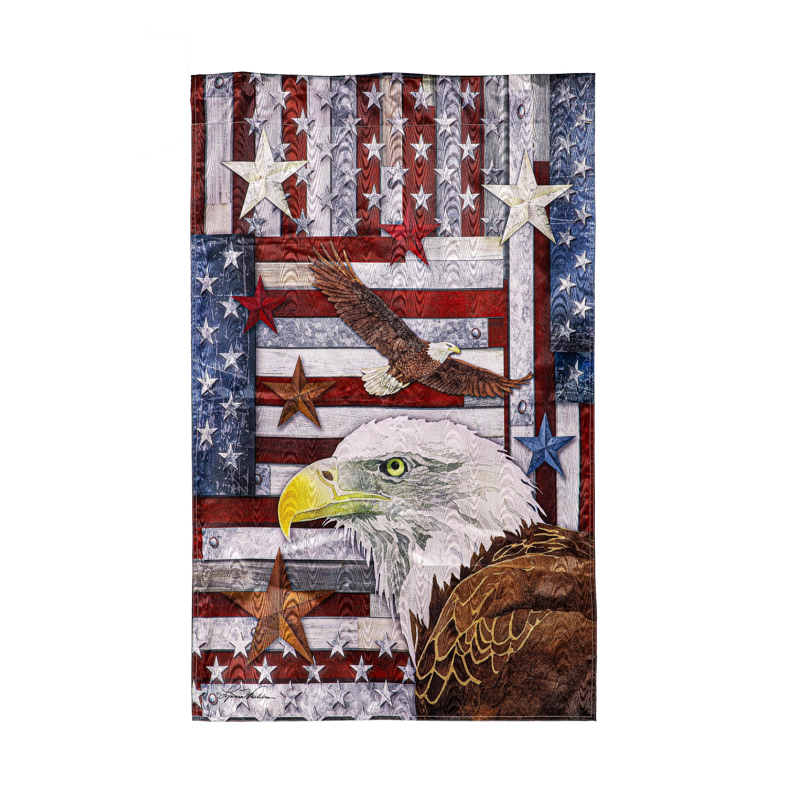 Eagle Moire House Flag