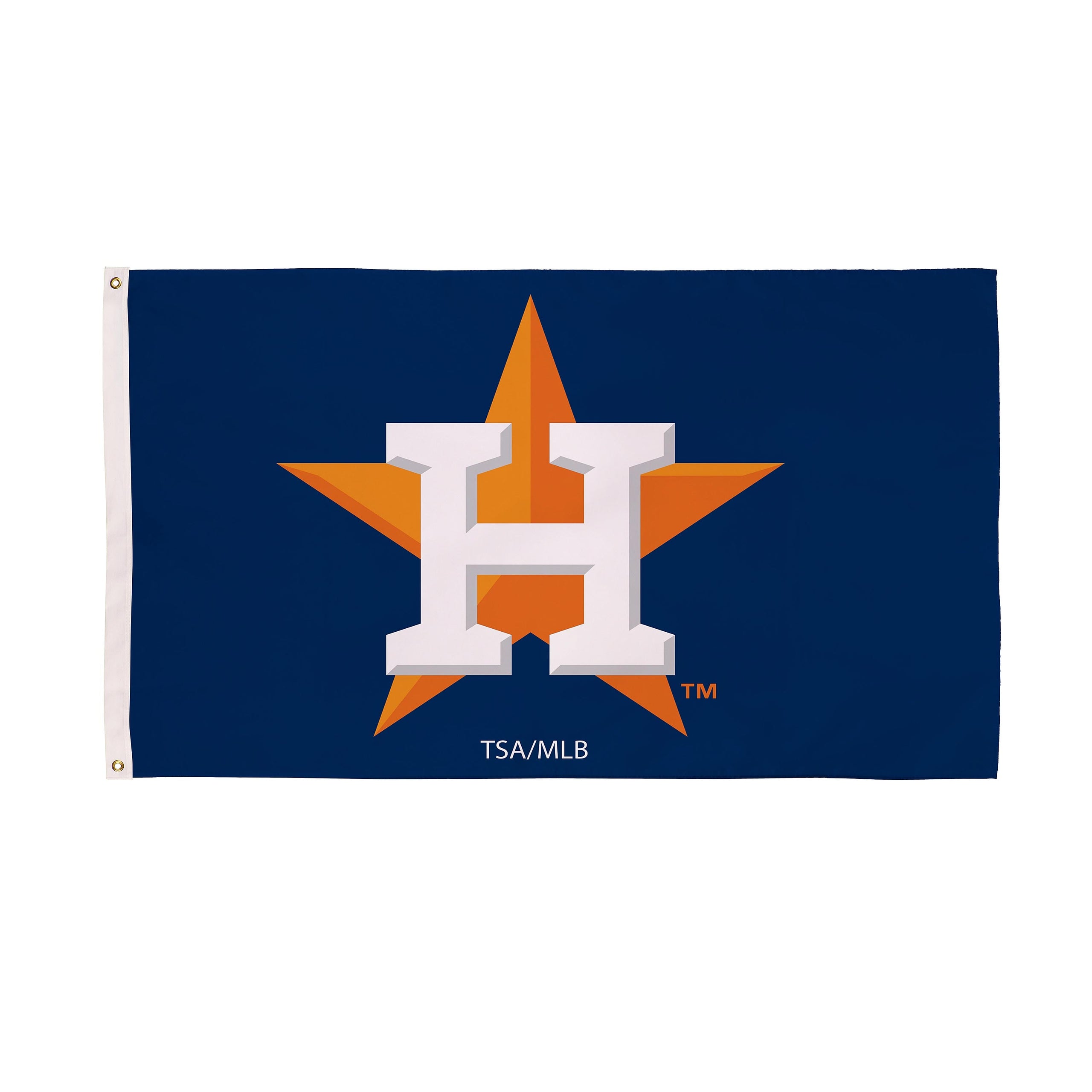 Houston Astros Single Sided Flag w/ 2 Grommets, 3'x5'
