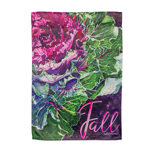 Fall Beauty Suede Garden Flag