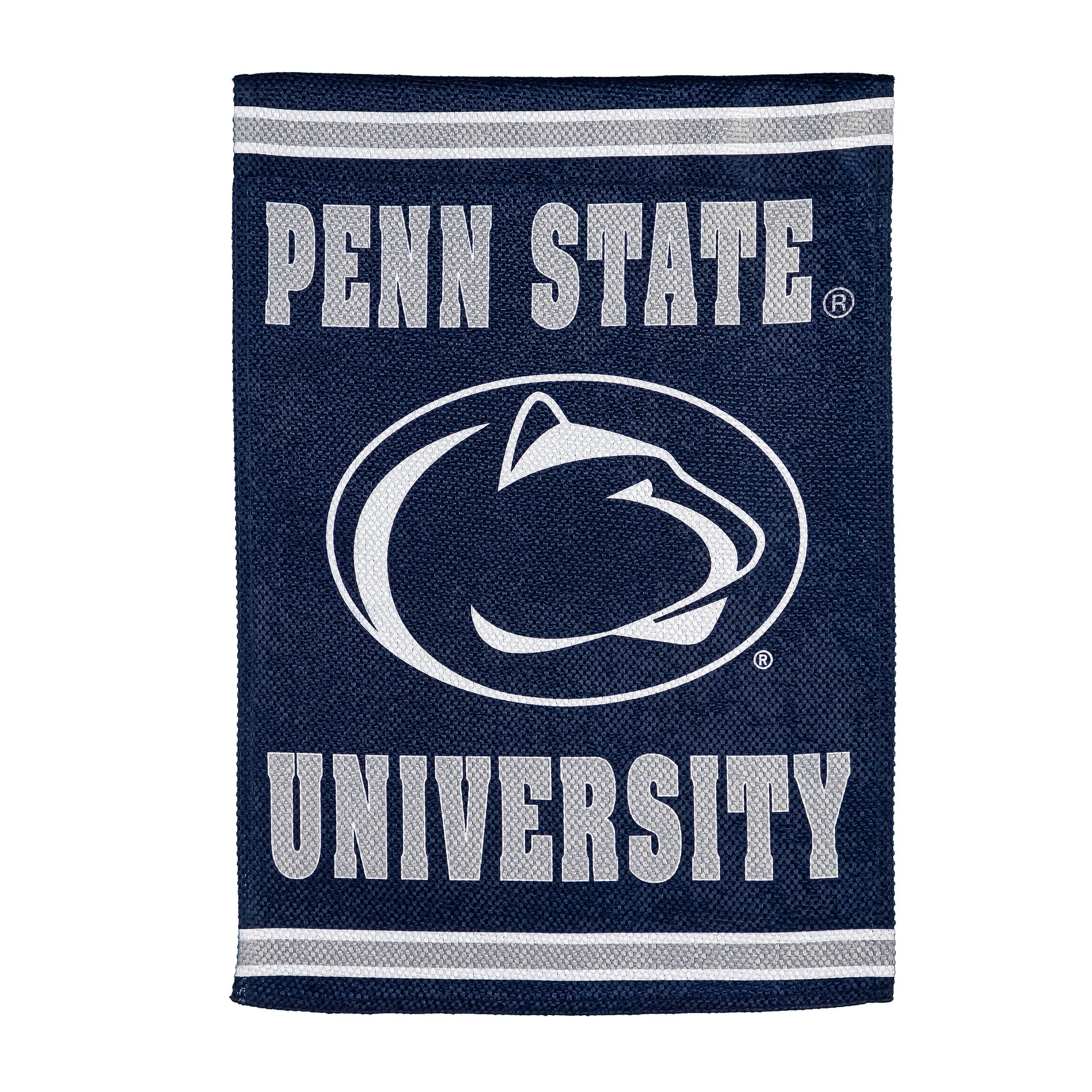 Embossed Suede Flag, House Size, Penn State