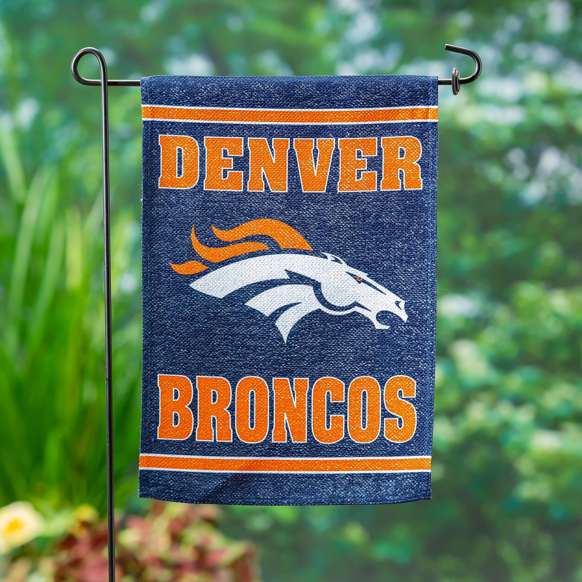 Embossed Suede Flag, GDN Size, Denver Broncos