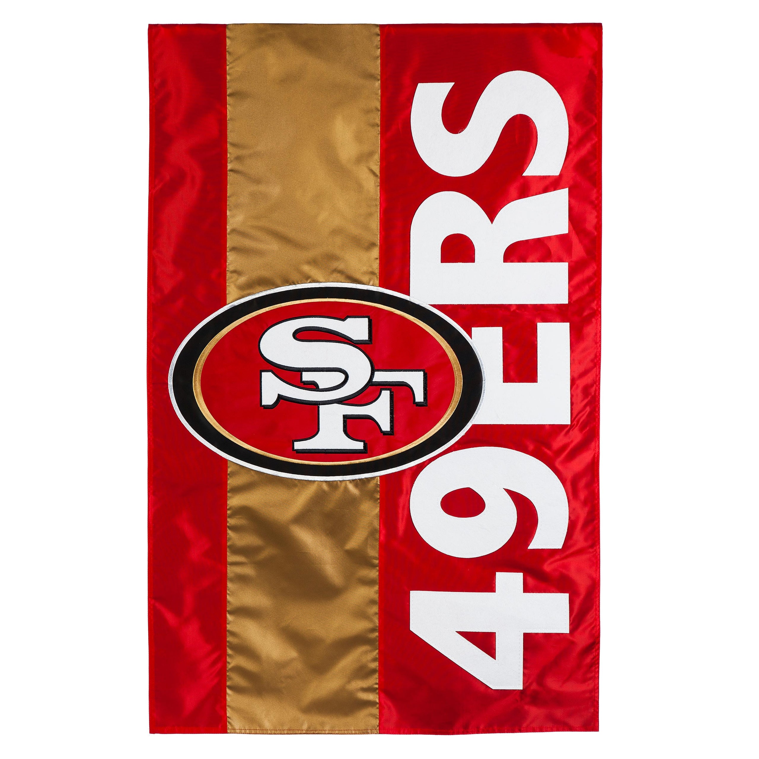 San Francisco 49ers Applique Flag