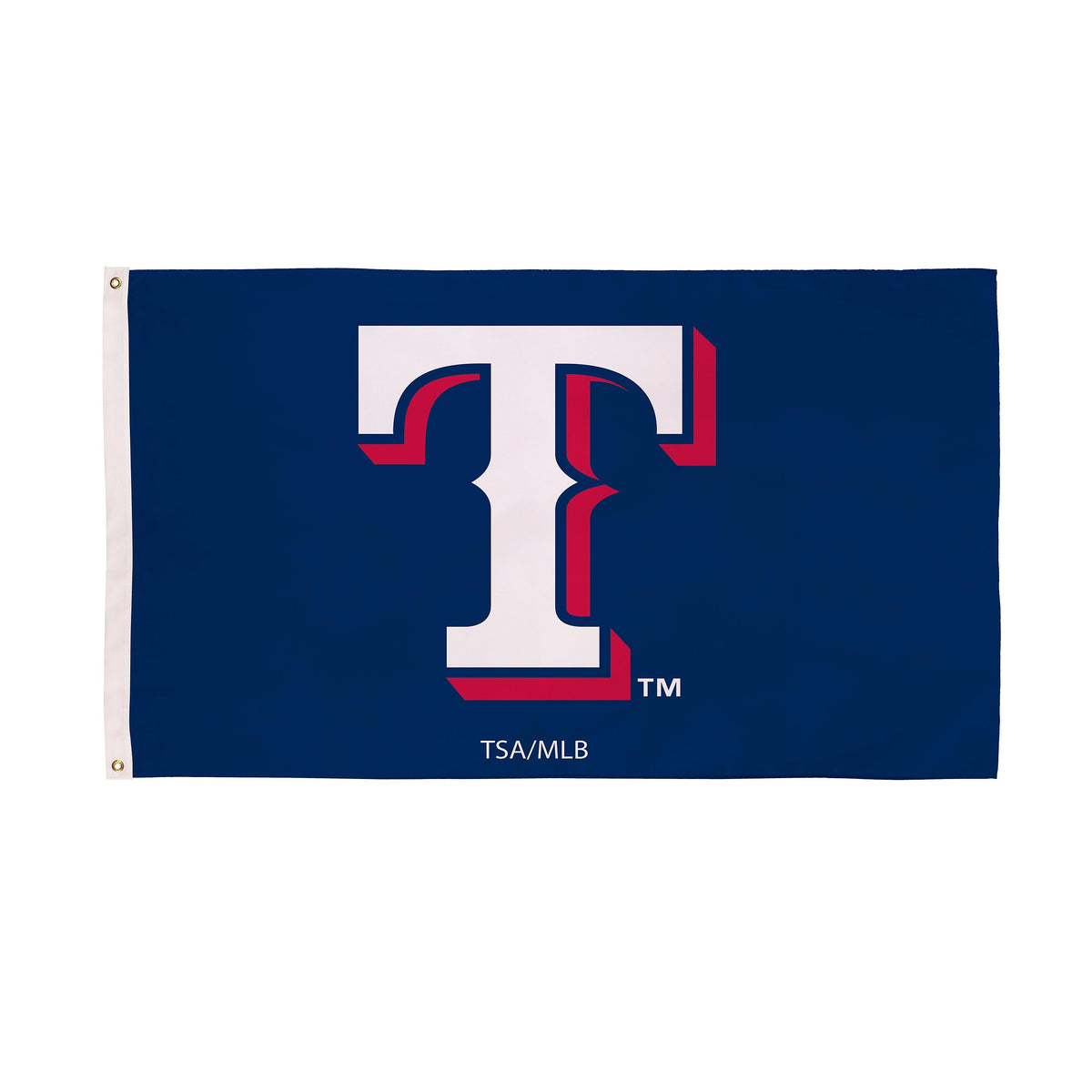 Texas Rangers Single Sided Flag w/ 2 Grommets, 3'x5'