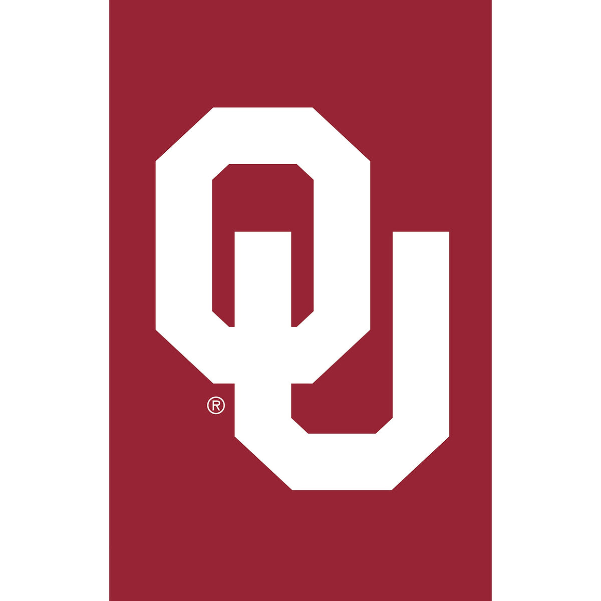 University of Oklahoma Applique Garden Flag