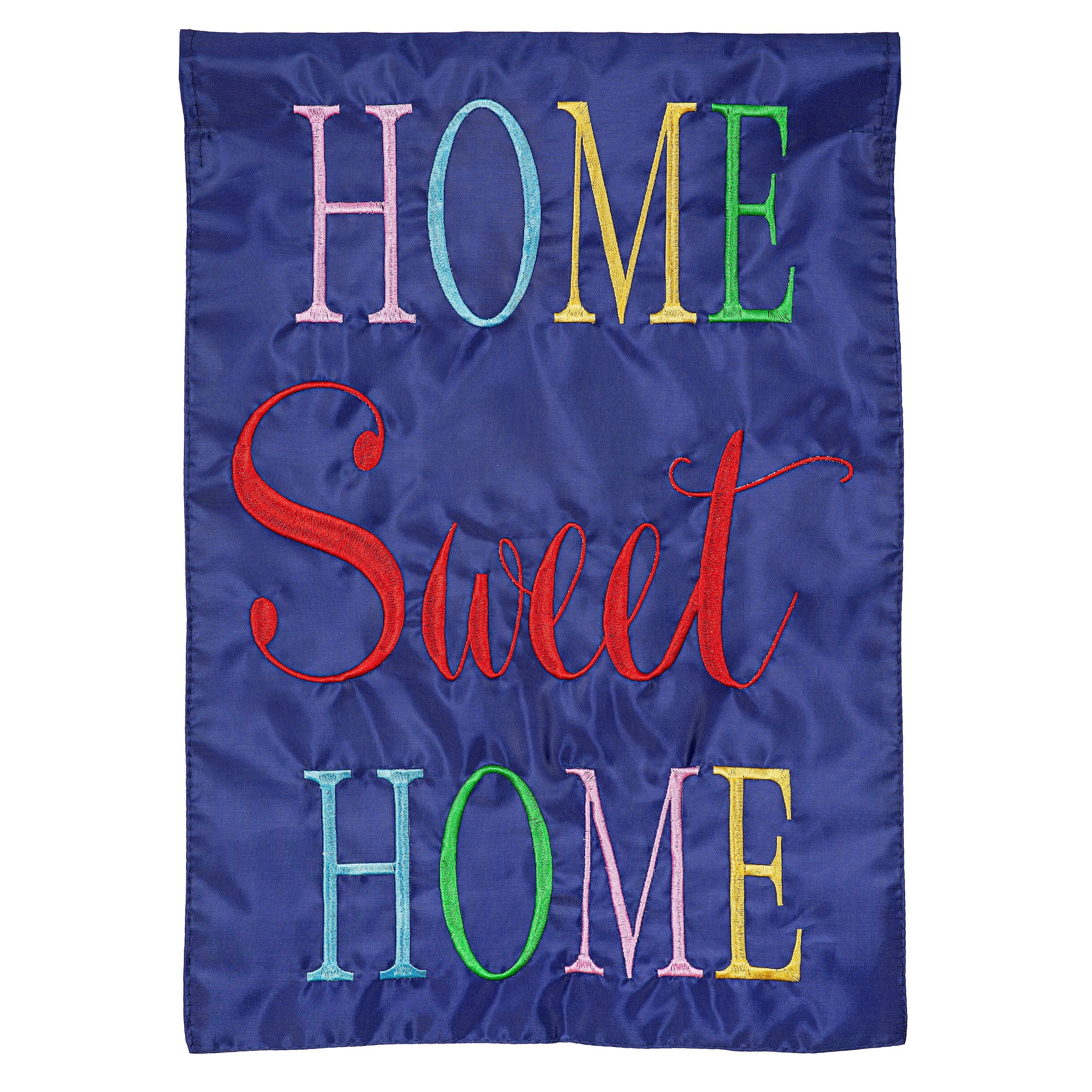 Home Sweet Home Basic Applique Garden Flag