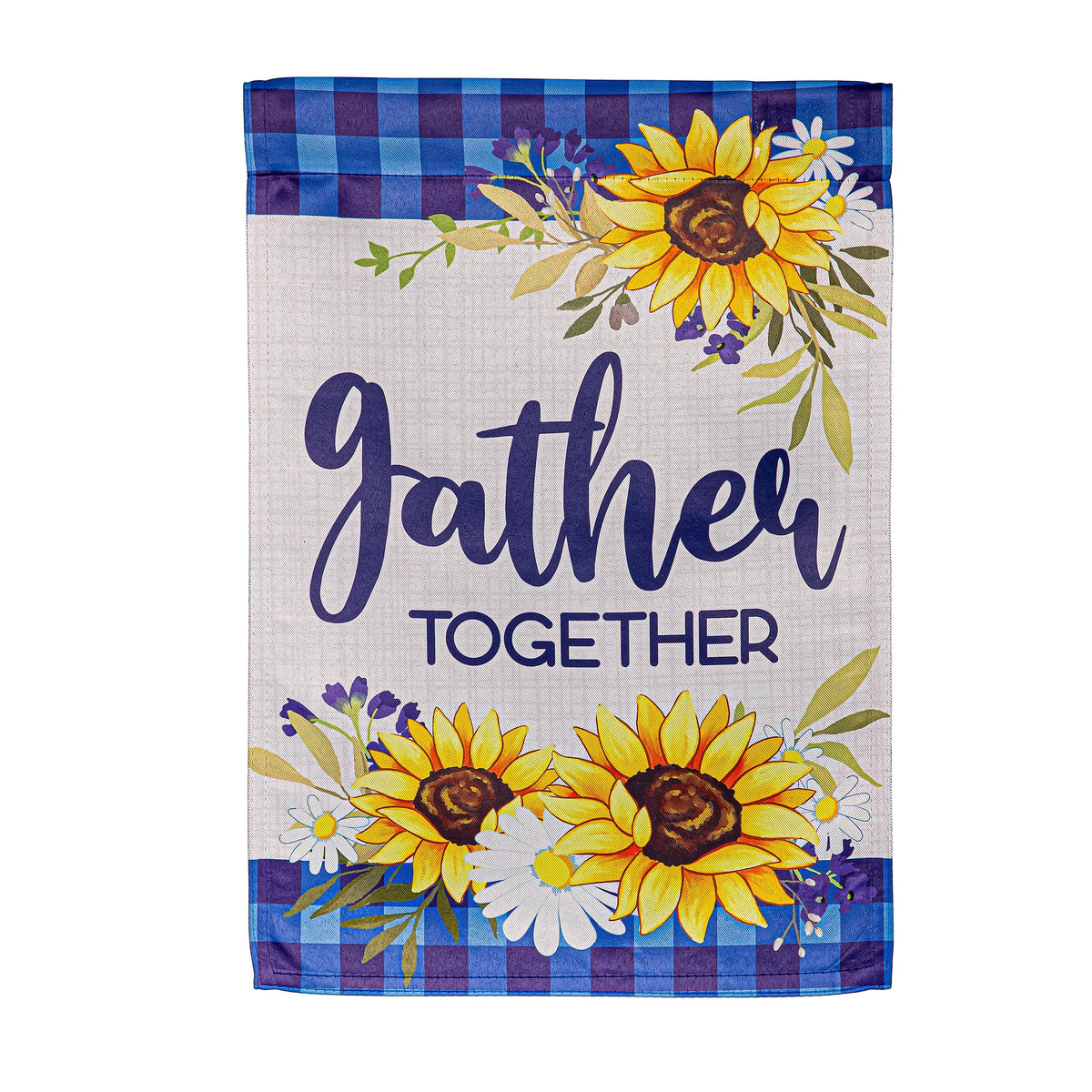 Gather Suede Garden Flag