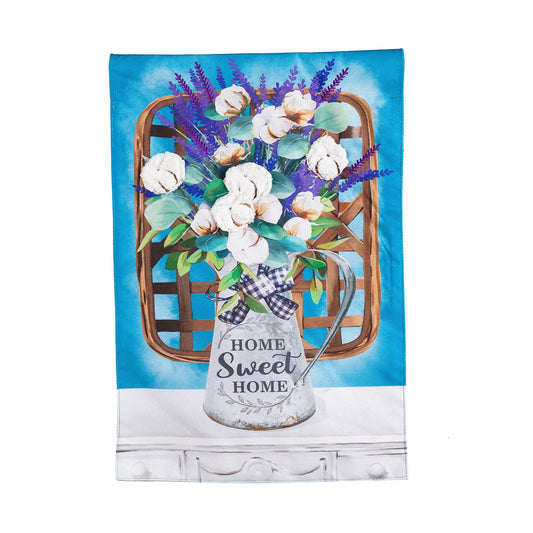 Cotton Bouquet Garden Linen Flag