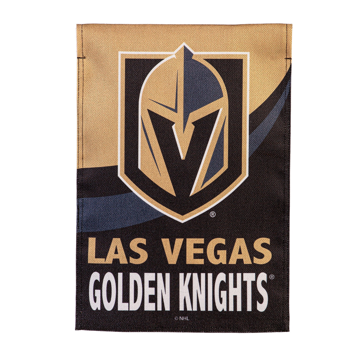 Vegas Golden Knights Burlap Flag GDN Size