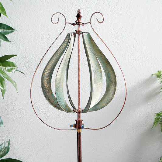 Misting Spinner, verdigris