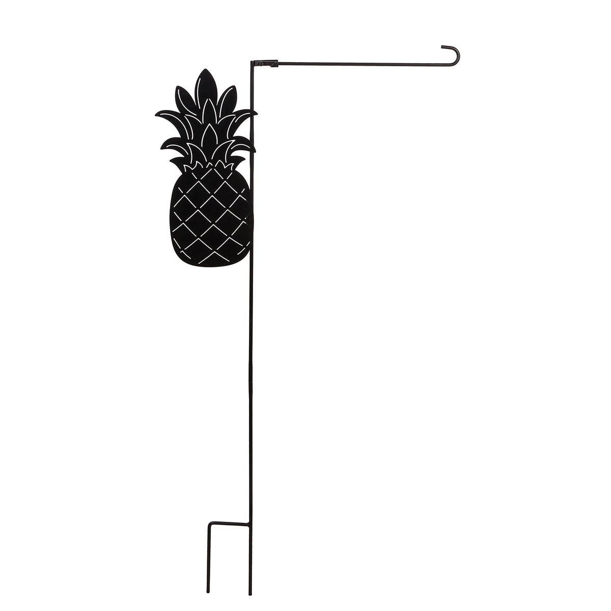 Decorative Garden Flag Stands, Pineapple